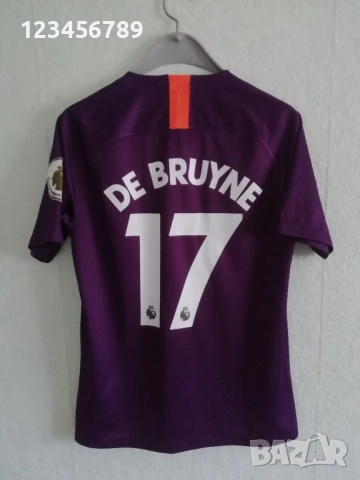 Manchester City De Bruyne Nike оригинална тениска фланелка Манчестър Сити Де Бройне third 2018 2019 