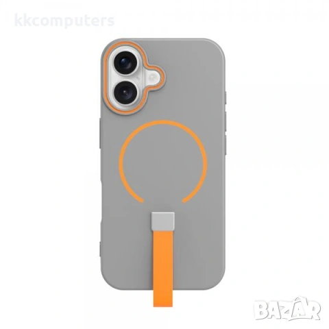Калъф силикон Loop Thin MagSafe / Сив / за iPhone 17 Pro Max 6.9 + Протектор Баркод : 3133479, снимка 2 - Калъфи, кейсове - 53121672