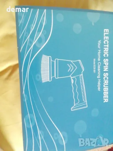 Безжична електрическа четка за баня, скрубер, кухня, градина, водоустойчива, със 7 глави за смяна, снимка 9 - Мопове, кофи, четки и метли - 47503243