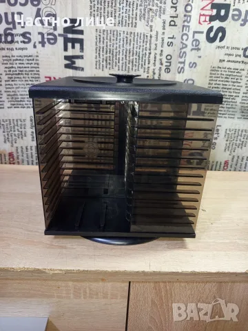 Въртящ се Рак за СД-дискове, снимка 2 - CD дискове - 56429197