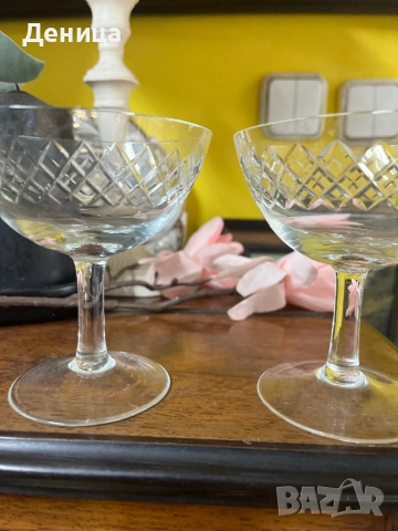 Български  чаши със стилна гравюра  6 броя -360 мл пълни Високи-16 см Цена-42 лв/  21.47€  , снимка 7 - Чаши - 52242383