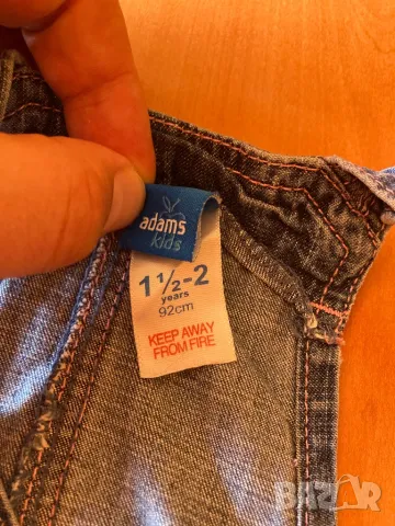 Детски дънков гащеризон, снимка 3 - Бебешки гащеризони - 47330472