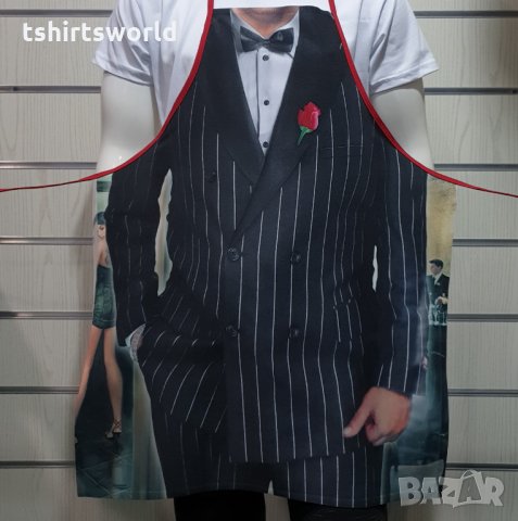 Нова мъжка забавна готварска престилка Мъж на годината, снимка 4 - Подаръци за мъже - 30696413