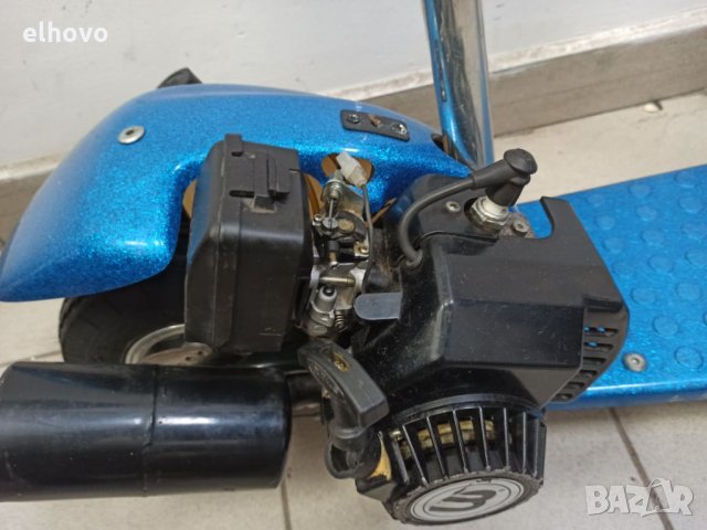 Бензинов скутер-тротинетка Blatino Blata, снимка 8 - Мотоциклети и мототехника - 31257680