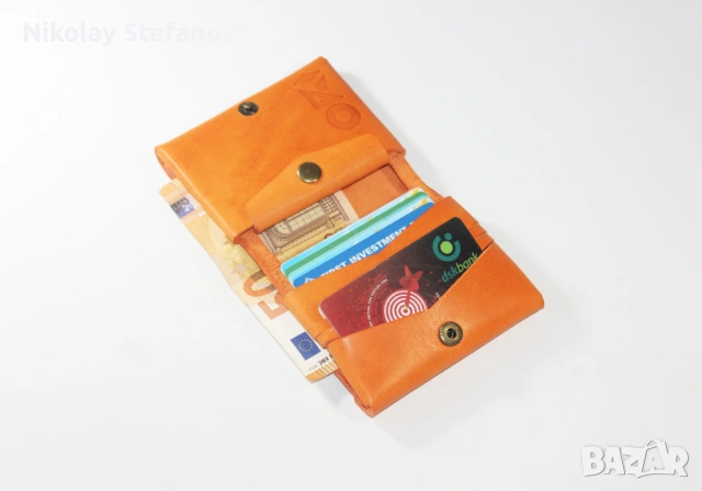Вертикален оригами портфейл, снимка 2 - Портфейли, портмонета - 53261054