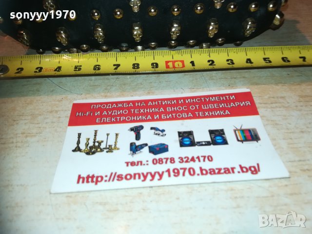 КУЛТОВА чанта/бокс с много черепи-внос германия 0203210804, снимка 11 - Колекции - 32007771
