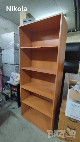 Етажерка 80/203см - офис шкаф с рафтове за документи 4бр, снимка 6 - Етажерки - 51056944