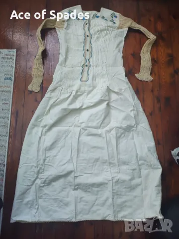 Перфектна Автентична Женска Риза Част от Народна Носия , снимка 2 - Антикварни и старинни предмети - 49884682