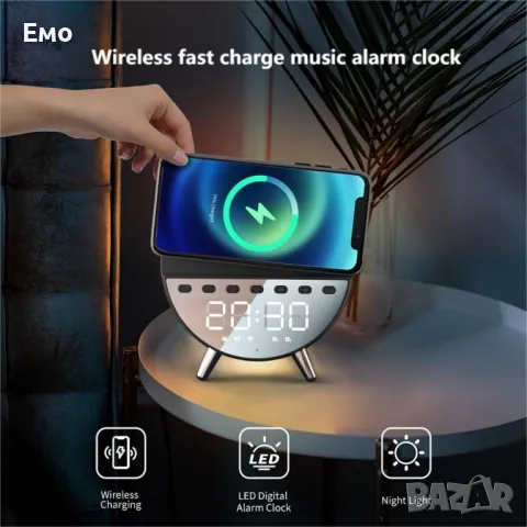Sunrise - 5-IN-1 - APPLE MOBILE PHONE - WIRELESS CHARGER - Гаранция 12 месеца, снимка 4 - Друга електроника - 48436363