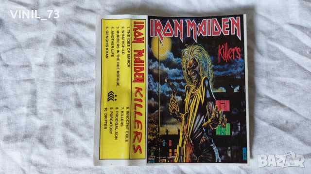 Iron Maiden – Killers, снимка 2 - Аудио касети - 42246578