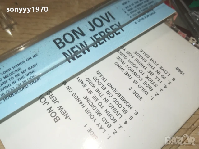 BON JOVI-TAPE 0308251821, снимка 12 - Аудио касети - 51238089