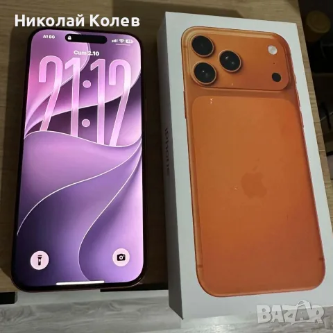 Iphone 17 Pro Max Като Нов 