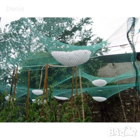 Мрежа срещу градушка и за засенчване за предпазване на зеленчуци. , снимка 2 - Други - 40628304
