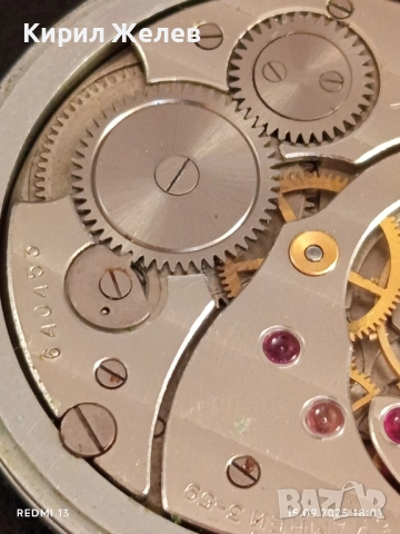 Джобен часовник МЪЛНИЯ СССР рядък за КОЛЕКЦИОНЕРИ 51283, снимка 9 - Антикварни и старинни предмети - 51723831