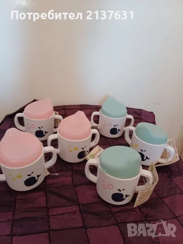 НОВИ с Етикет ДЕТСКИ ЧАШИ и ЧИНИИ от меламин , снимка 4 - Чаши - 47507288