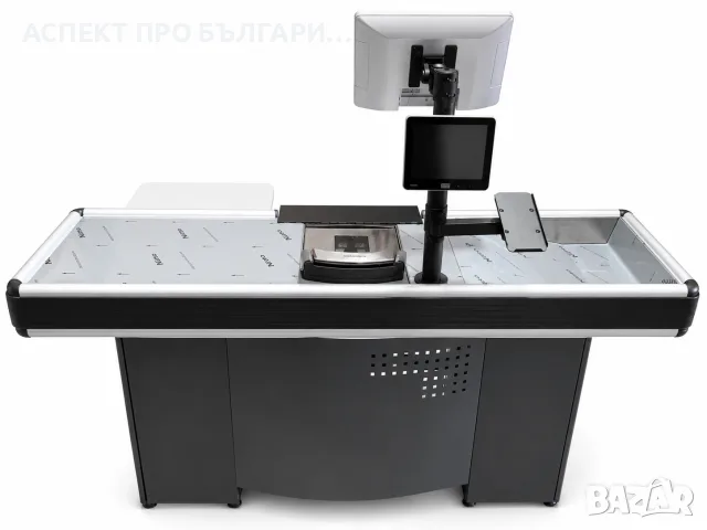 Оборудван касов модул 1,85м с баркод скенер Magellan 9800 , снимка 2 - Друго търговско оборудване - 56113874