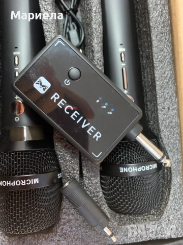 RGB Микрофони / С Ресивър / До 40 часа, снимка 8 - Микрофони - 51960290