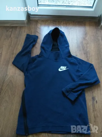 Nike Sportswear Tech Fleece Hoodie - страхотно юношеско горнище 147см.-158см., снимка 4 - Детски анцузи и суичери - 48501695