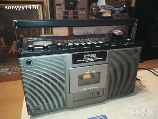 SUPERSCOPE//MARANTZ-ВНОС SWISS 0411230922, снимка 2 - Радиокасетофони, транзистори - 42847016