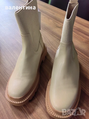 Дамски боти на платформа Манго / MANGO