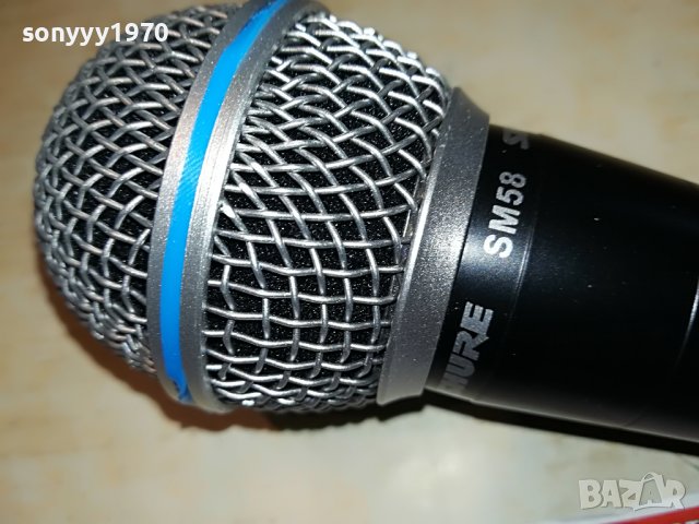 SHURE SM58 BLUE LINE 2806221257, снимка 9 - Микрофони - 37224260