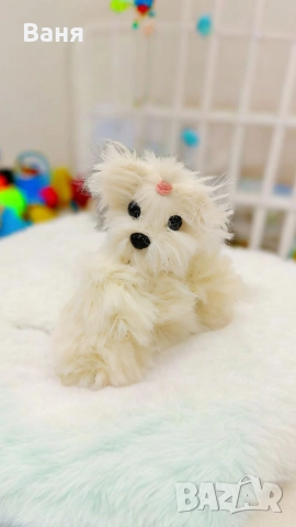 Плетено кученце, снимка 10 - Плюшени играчки - 50093489