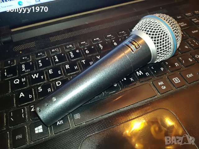 shure beta-микрофон без бутон 3012221935, снимка 3 - Микрофони - 39146509