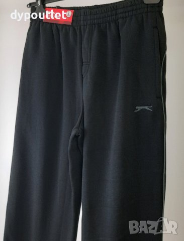 Slazenger CH Fic Pant - Мъжко спортно ватирано долнище, черно, размер - L. , снимка 3 - Спортни дрехи, екипи - 39531587