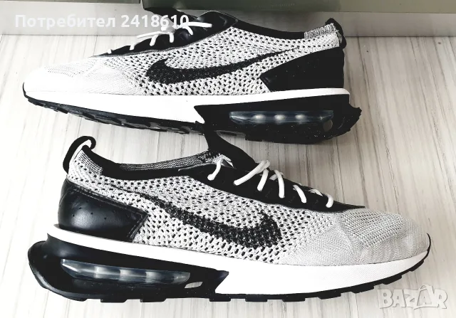 Nike Air Max Flyknit Mens Size 46 /30см UK 11 US 12 ОРИГИНАЛ! Мъжки Маратонки, снимка 2 - Маратонки - 55678687