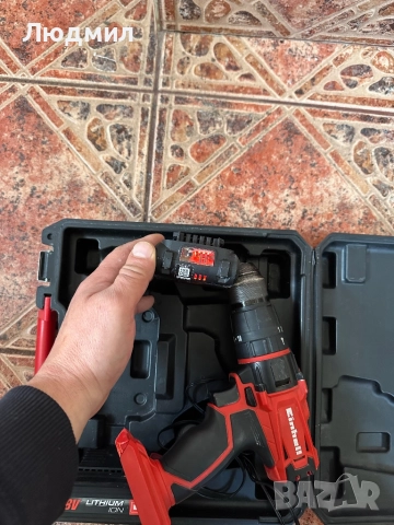 Акумолаторен ударен винтоверт einhell