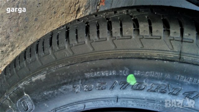 НЕ УПОТРЕБЯВАНА ЛЯТНА ГУМА DUNLOP 185/70R14 8мм., снимка 2 - Гуми и джанти - 32897904