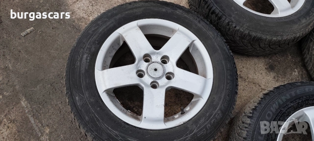 Алуминиеви джанти с гуми 195/65/15 Opel Vectra C  , снимка 4 - Гуми и джанти - 53042455
