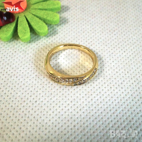 Пръстен с 14К златно покритие 224888