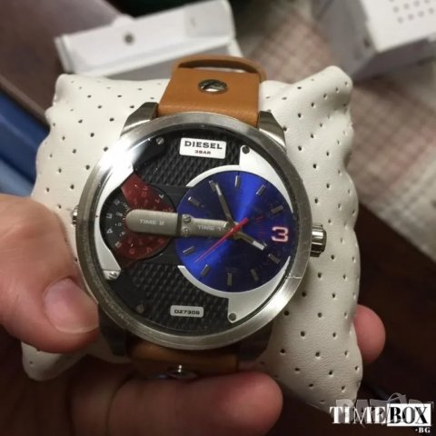 Diesel DZ7308 Mini Daddy Dual Time. Нов мъжки часовник, снимка 4 - Мъжки - 38832068