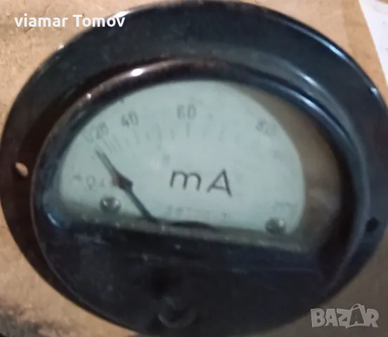 Милиамперметр  100мА, снимка 6 - Други машини и части - 47817484