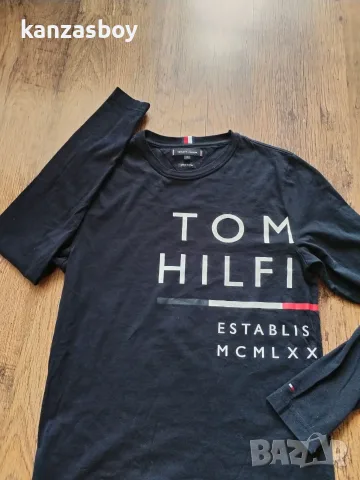 Tommy Hilfiger - страхотна мъжка блуза КАТО НОВА С, снимка 3 - Блузи - 56093811