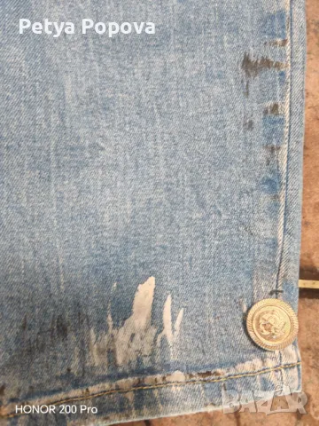 Дънки с камъчета , снимка 3 - Дънки - 50243676