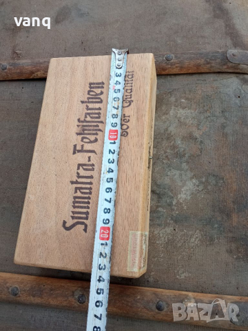 Дървена кутия за пури, снимка 2 - Колекции - 36540900