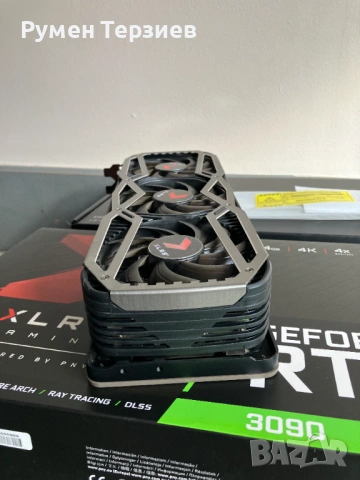 PNY GeForce RTX 3090 24GB, снимка 7 - Видеокарти - 54363353