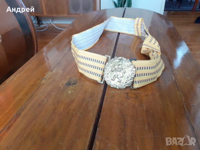 Стар офицерски параден колан #2, снимка 2 - Други ценни предмети - 31228035