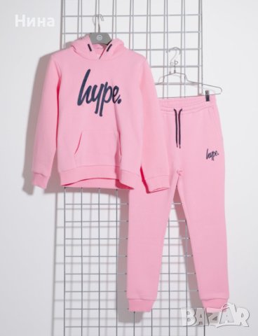 Комплект в розово за момичета Hype, снимка 4 - Детски комплекти - 42796023