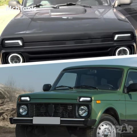 LED Диодни мигачи габарити Надфарници за Lada Niva, снимка 3 - Аксесоари и консумативи - 51199406