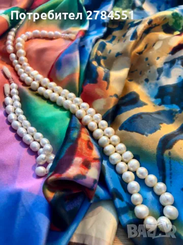 перлени колие и гривна от Китай, снимка 2 - Колиета, медальони, синджири - 49531869