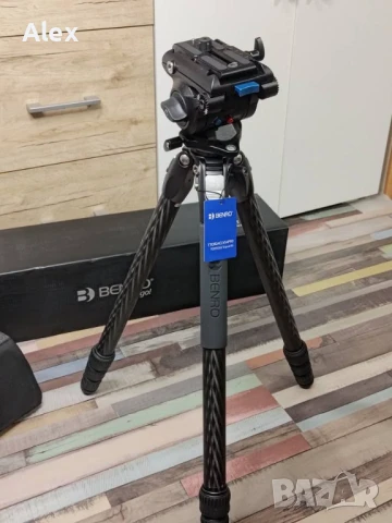 Карбонов статив BENRO TTOR24CLV с флуидна глава S4PRO, снимка 9 - Чанти, стативи, аксесоари - 50968567