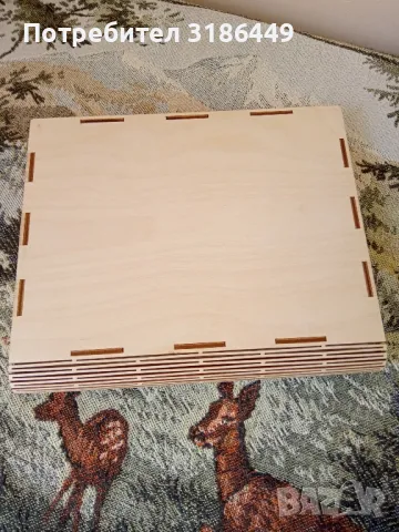 Дървена кутия , снимка 3 - Декорация за дома - 48075460