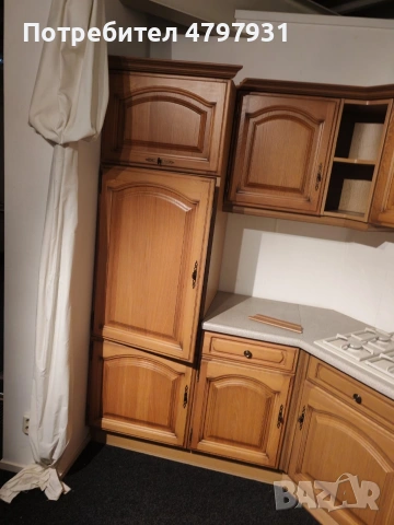 Чисто нова дъбова кухня с уреди , снимка 4 - Кухни - 54206868