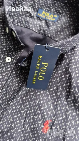 Нова мъжка риза с дълъг ръкав Polo Ralph Lauren , снимка 6 - Ризи - 49694772