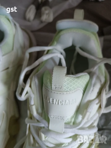 Уникални Редки Balenciaga Track 3.0 Glow in the dark наличен 45 White маратонки кецове Унисекс, снимка 6 - Маратонки - 50571222