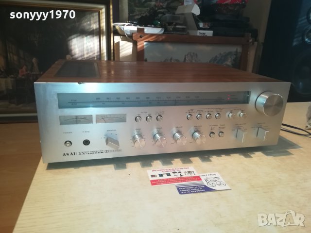 akai aa-1020db stereo receiver-made in japan-внос switzerland, снимка 1 - Ресийвъри, усилватели, смесителни пултове - 30138806