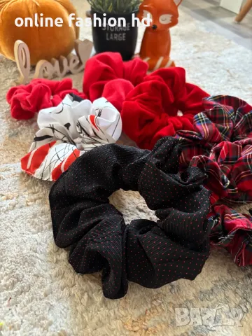 Скрънчита, снимка 11 - Аксесоари за коса - 47377251